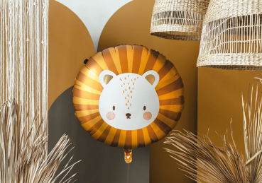 Preview: XL Folienballon Figur - Löwe - 57 x 52cm